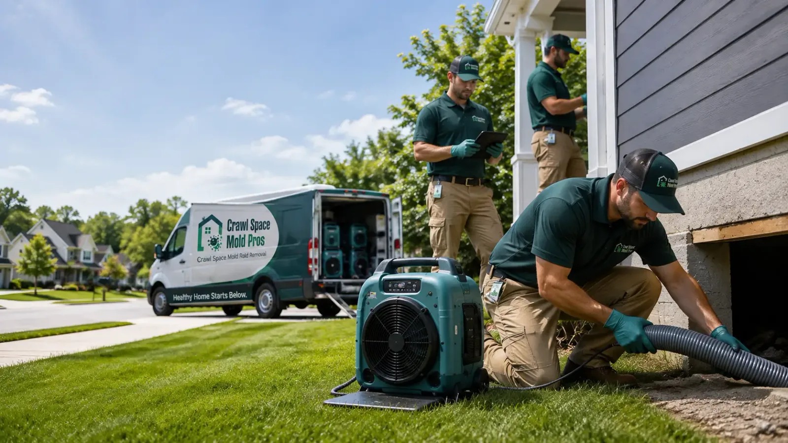 Crawl Space Mold Removal in Lakewood, CO